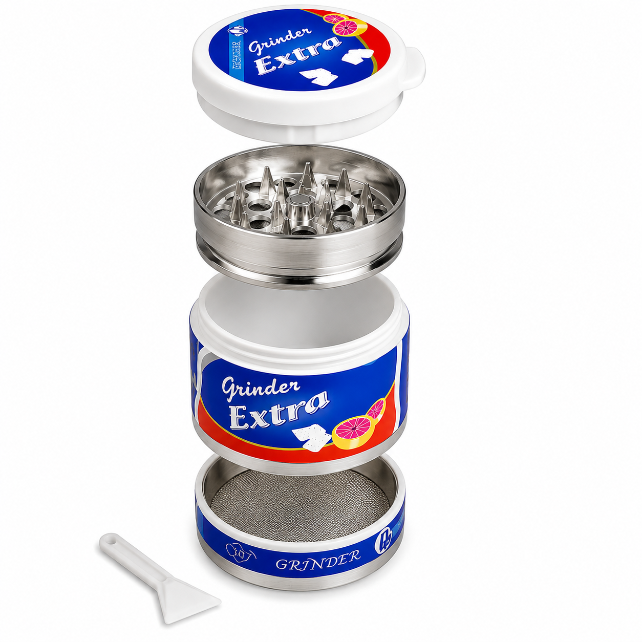 Grinder Extra métal discret