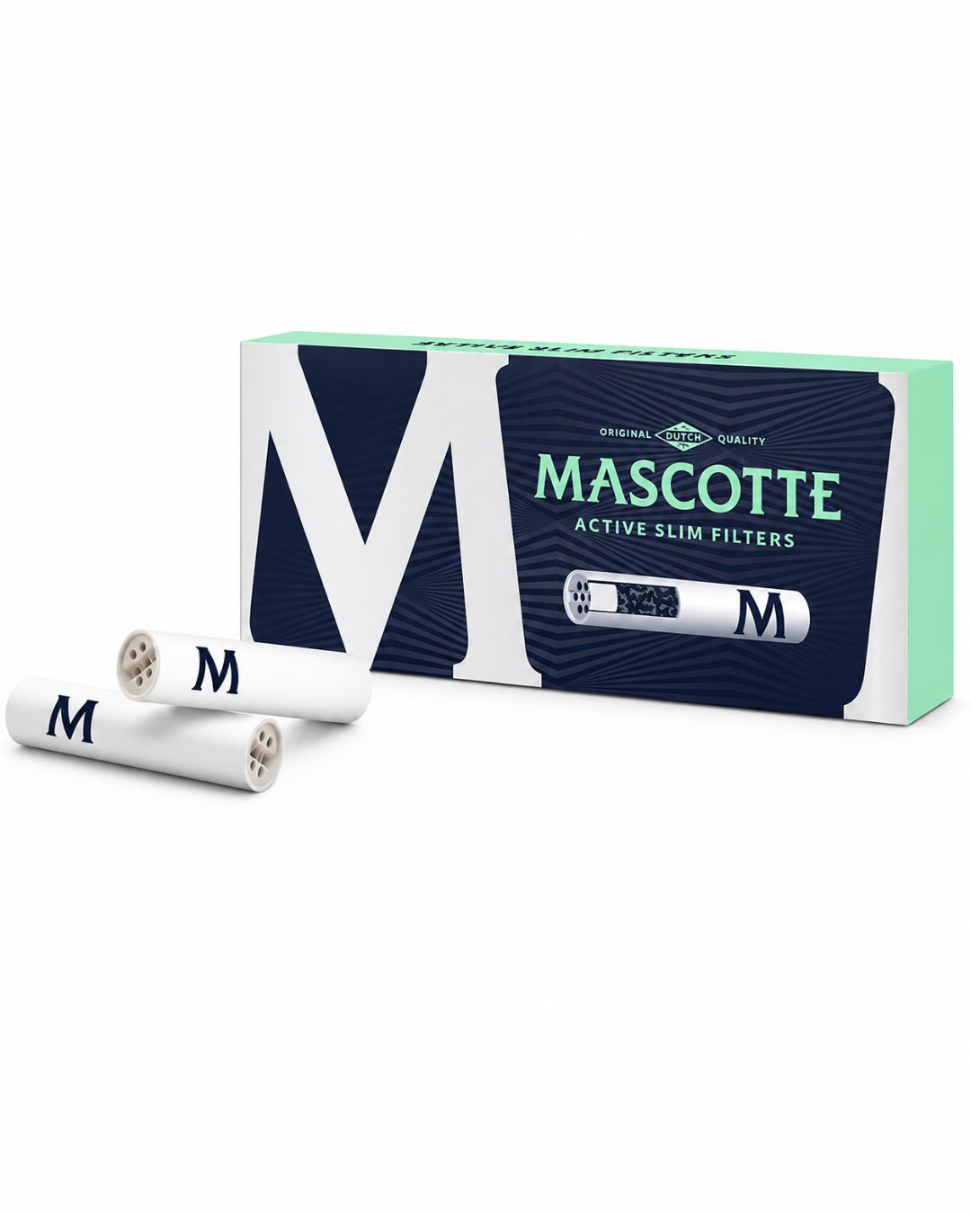 Mascotte Active Slim Filters – Filtres au charbon actif