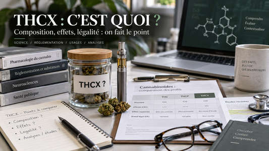 THCX : c'est quoi ? Composition, effets et légalité en France en 2026