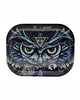 Plateau Hibou en métal – 18 × 14 cm
