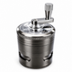 Grinder Premium à Manivelle 4 Parties – Fenêtre Transparente