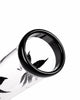 Bang en verre Multi Leaf Hangover Black – 35 cm