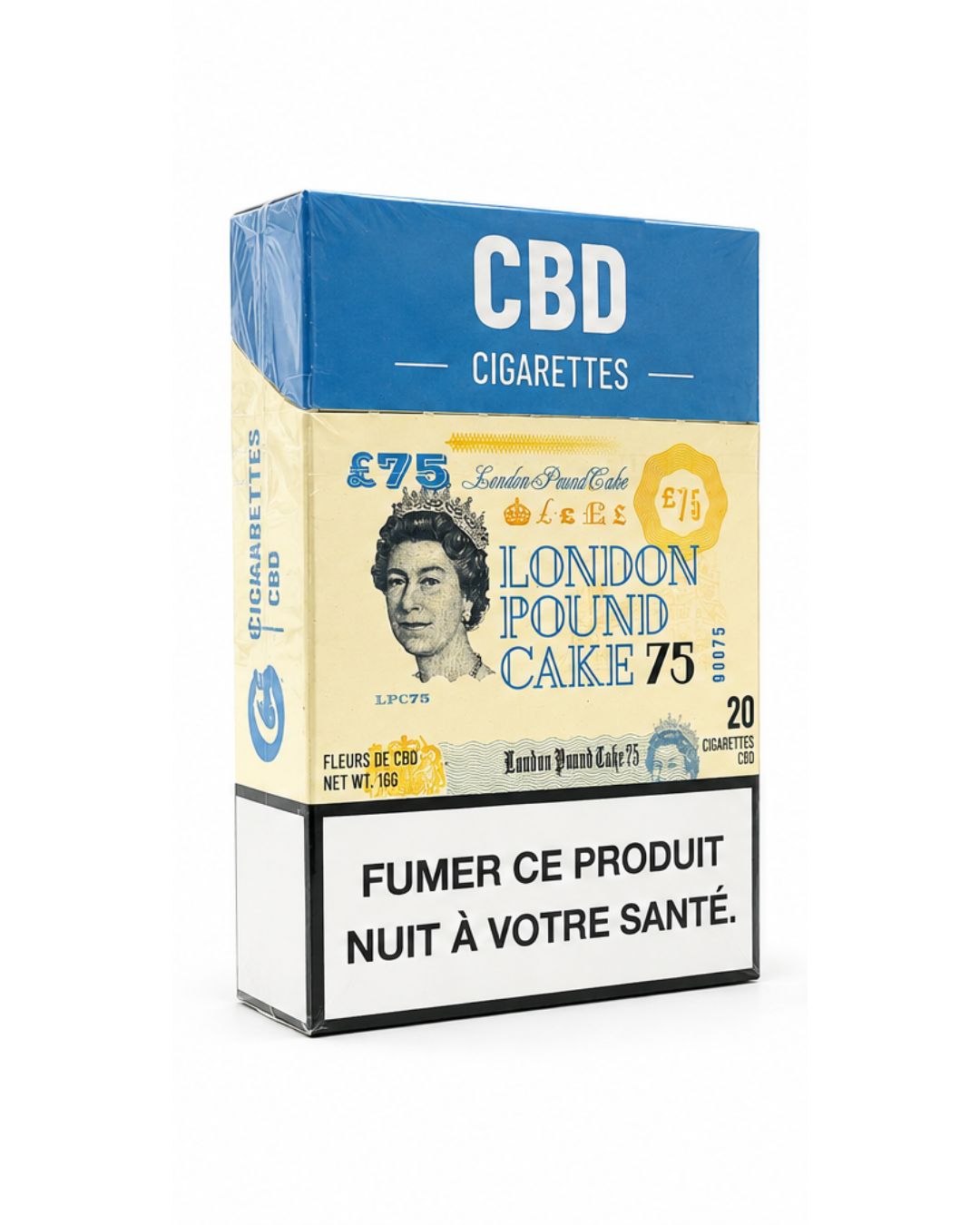 Cigarettes CBD London Pound Cake 75 Cookies