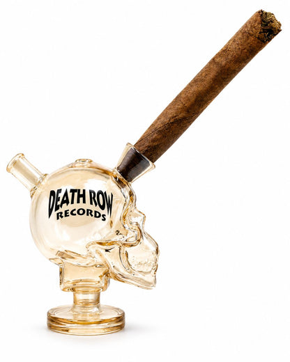 Death Row Records 3" Skull Blunt Bubbler