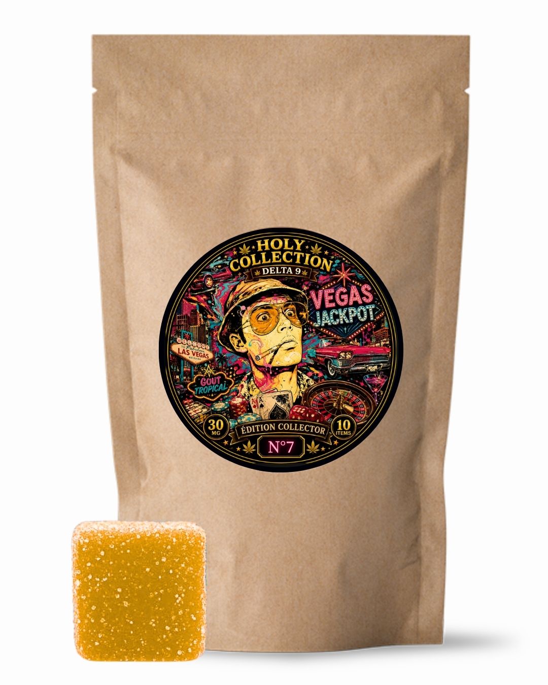 Gummies D9 Tropicaux – Objet de collection Description