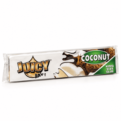 Feuilles Juicy Jay’s Double Dutch Chocolate King Size Slim aromatisées goût noix de coco
