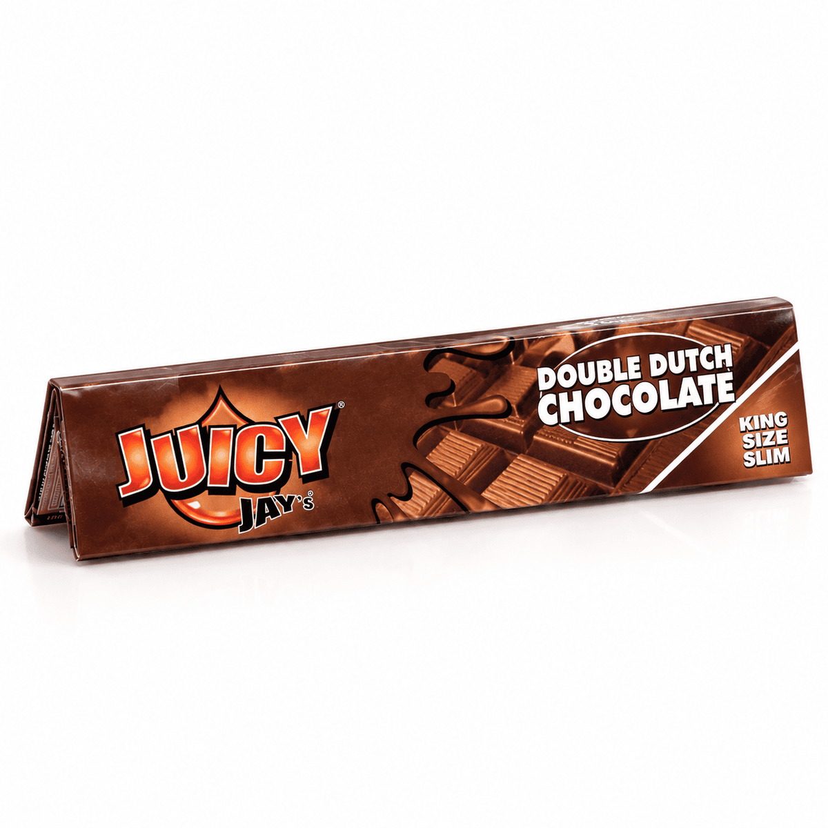 Feuilles Juicy Jay’s Double Dutch Chocolate King Size Slim aromatisées goût chocolat