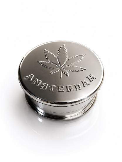 Grinder Acrylique 3 Parties Chrome – Amsterdam