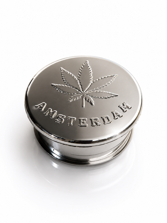 Grinder Acrylique 3 Parties Chrome – Amsterdam