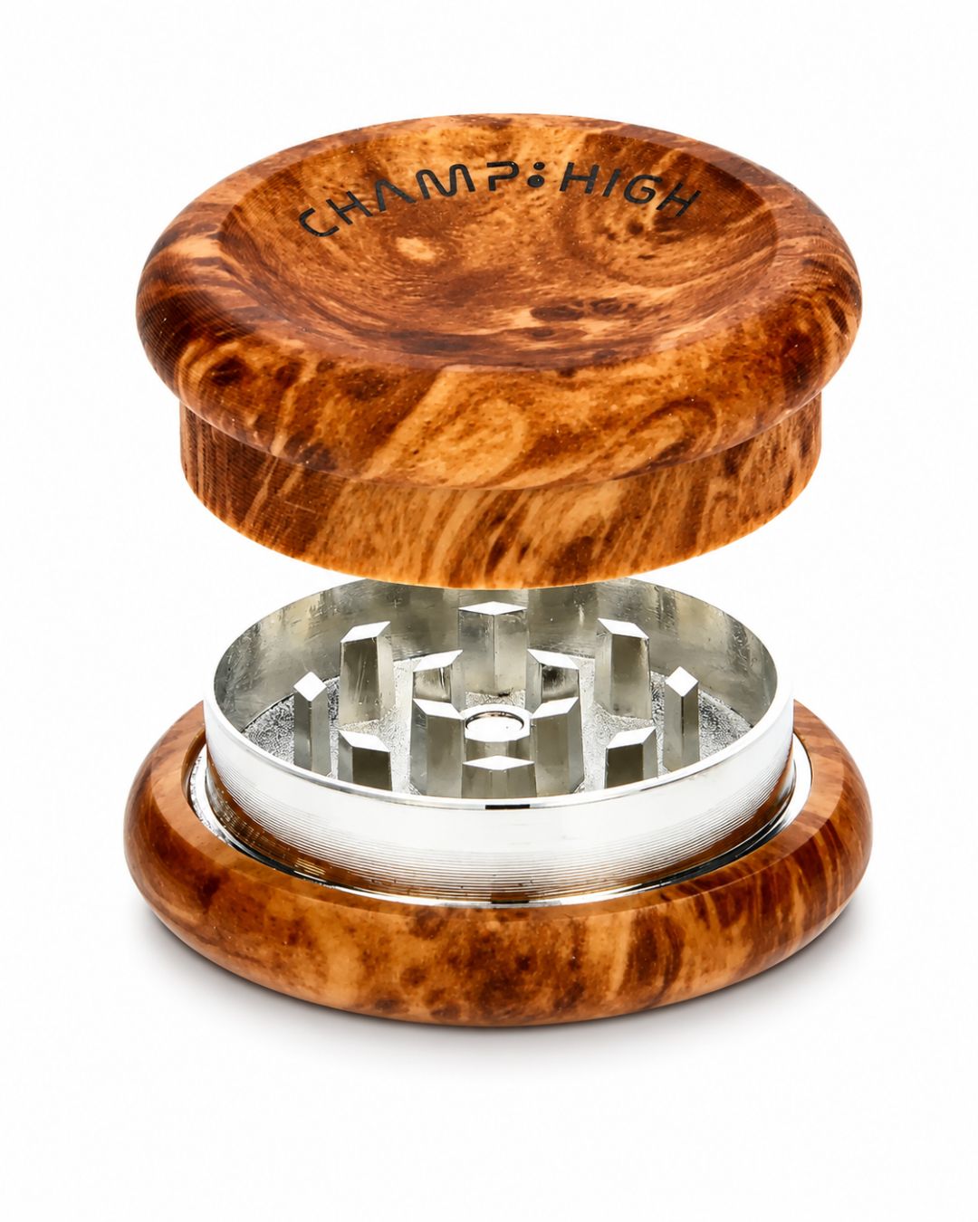 Grinder Champ High Wooden Pattern 50 mm