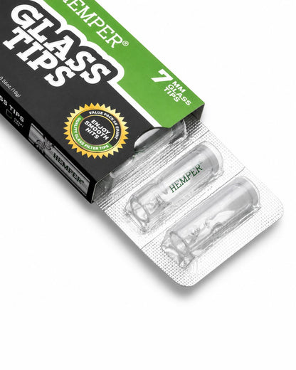 Filtres en Verre Hemper 7 mm – Boîte de 5 filtres réutilisables