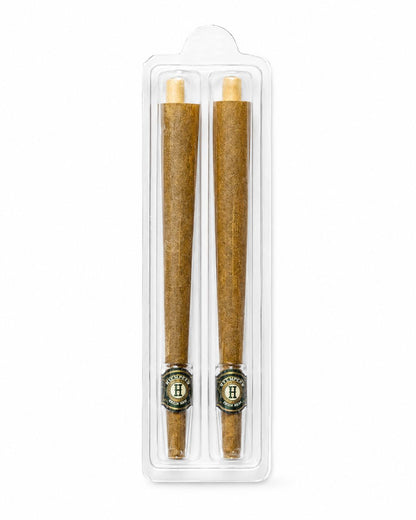 Hemper Hemp Rolls + Glass Tips – King Size x2