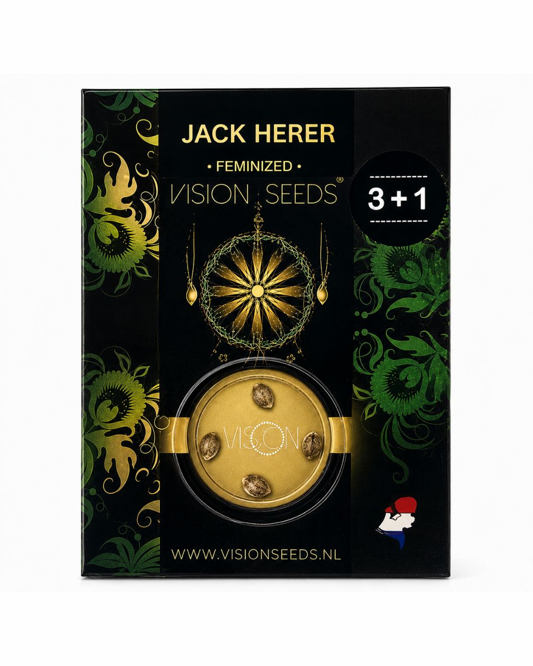 Jack Herer – 3+1 Graines de collection Vision Seeds®