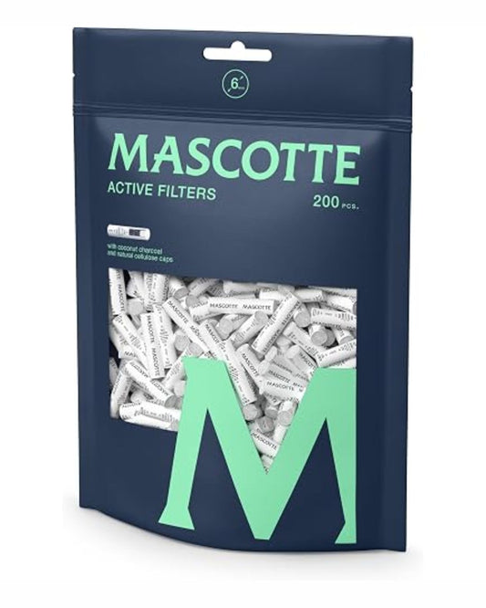 Filtres Actifs Mascotte 6 mm – Sachet de 50