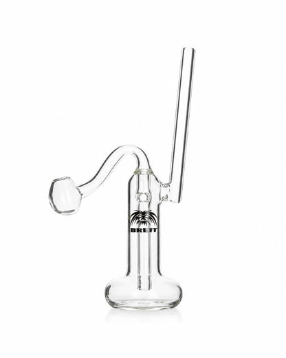 Bubbler BREIT en verre – 18 cm