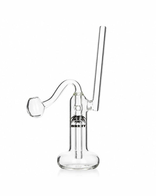 Bubbler BREIT en verre – 18 cm