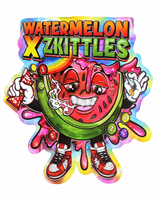 Lot de pochons Watermelon X Zkittles holographiques x50