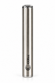 Batterie PRT.LAB Vape-Pen Battery CCELL argentée présentée seule sur fond blanc, avec finition métallique et logo CCELL.