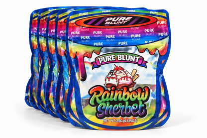 Lot de pochons Pure Blunt Rainbow Sherbet holographiques x50