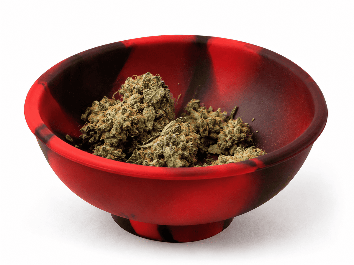 RAW Lil’ Prep Bowl utilisé pour préparer des fleurs- Holypote