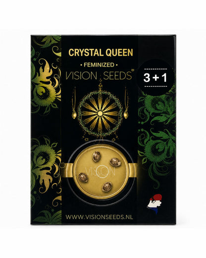 Crystal Queen – 3+1 Graines de collection Vision Seeds®
