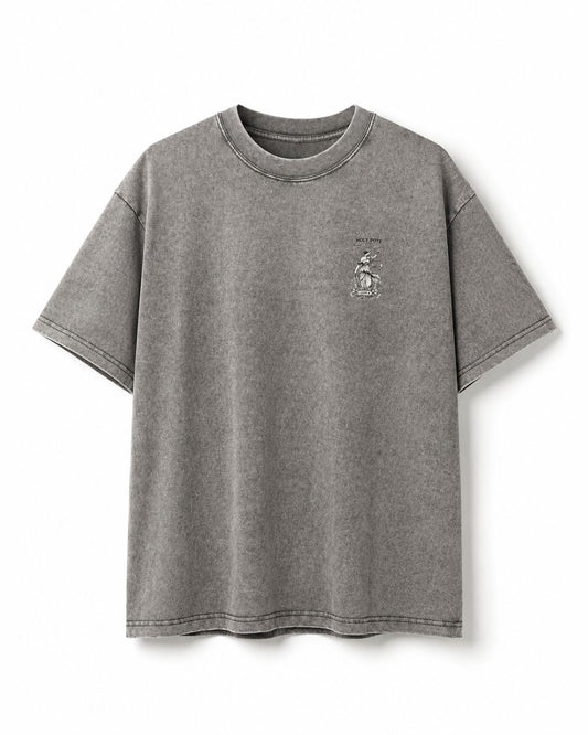 T-shirt holypote Gris – Libra