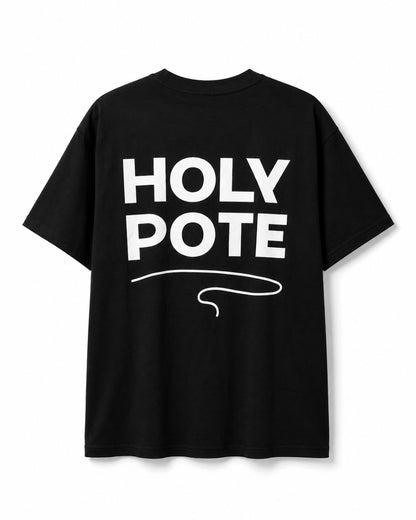 T-shirt holypote Noir – Banana Kush