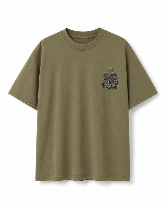 T-shirt holypote Kaki – Scorpion