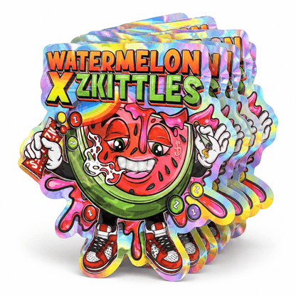 Lot de pochons Watermelon X Zkittles holographiques x50